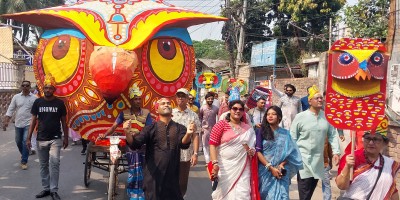যশোরে বাংলা বর্ষবরণে প্রাণের উচ্ছ্বাস