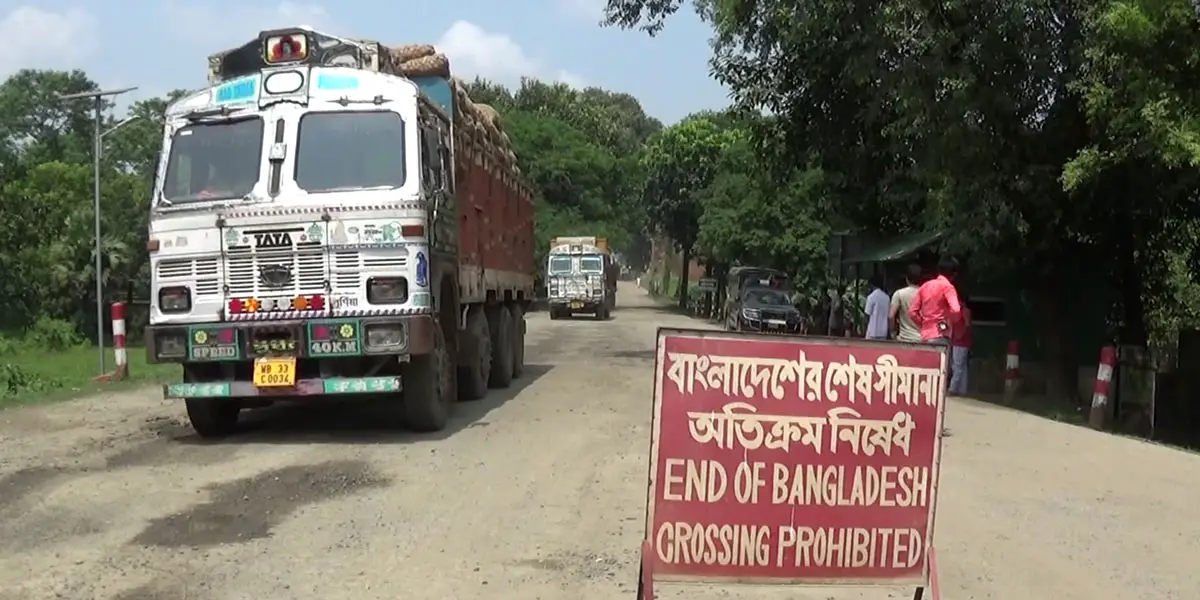 সোনামসজিদ স্থলবন্দরে আমদানি-রপ্তানি শুরু