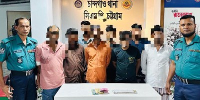 চট্টগ্রামে পৃথক অভিযানে ১২ জুয়াড়ি আটক