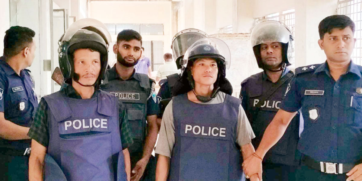 কেএনএফের দুই সদস্য ২ দিনের রিমান্ডে
