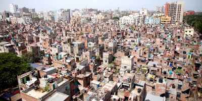 অপরিকল্পিত নগরায়ণ, কংক্রিট ৮২ ভাগ