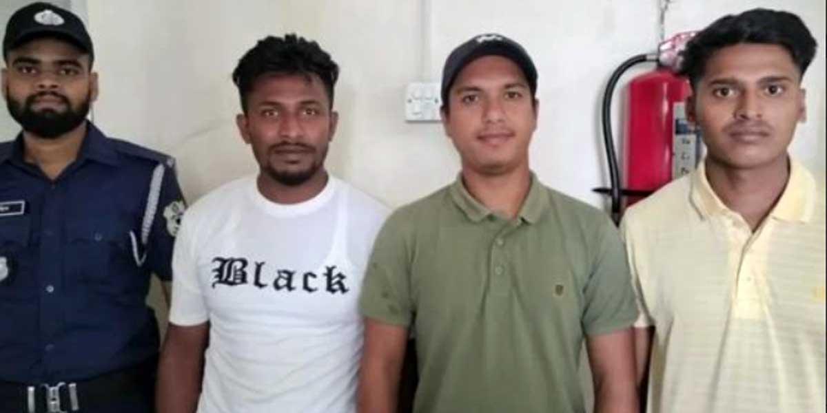 কালুরঘাট সেতুতে জাহাজের ধাক্কার ঘটনায় গ্রেপ্তার ৩