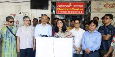 গণমাধ্যমের উচিত গুচ্ছ ভর্তি পরীক্ষার সীমাবদ্ধতা তুলে ধরা: জবি উপাচার্য