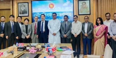 নৌপ্রতিমন্ত্রীর সঙ্গে জাইকার প্রতিনিধিদলের সাক্ষাৎ