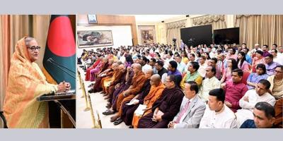 বাংলাদেশ বিশ্বে ধর্মীয় সম্প্রীতির দৃষ্টান্ত: প্রধানমন্ত্রী