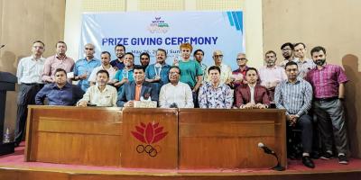 বর্ষসেরা ক্রীড়াবিদ মজিবুর রানার আপ চঞ্চল