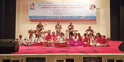 মাগুরায় রবীন্দ্রনাথ নজরুলের জন্মবার্ষিকী উদযাপন