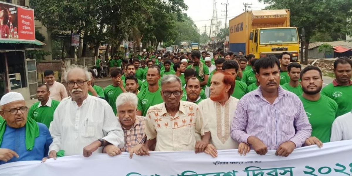 পরিবেশবান্ধব নীতিমালার দাবি জাহাজভাঙা শ্রমিকদের