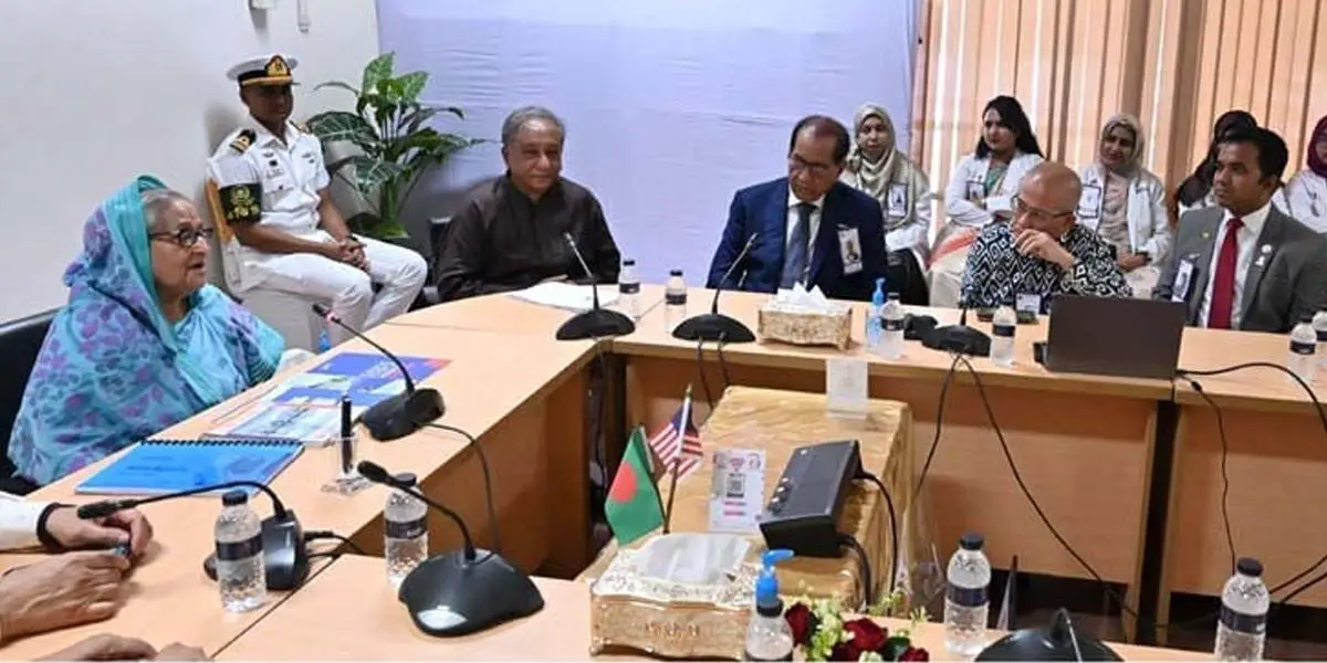 গাজীপুরে ফজিলাতুন্নেছা হাসপাতালে প্রধানমন্ত্রীর রুটিন চেকআপ