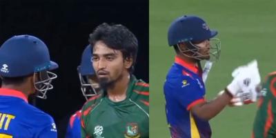 জানা গেল তানজিম ও রোহিতের উত্ত্যপ্ত বাক্য বিনিময়ের কারণ