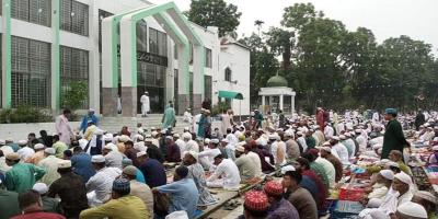 ময়মনসিংহে ঈদুল আজহার প্রধান জামাত অনুষ্ঠিত
