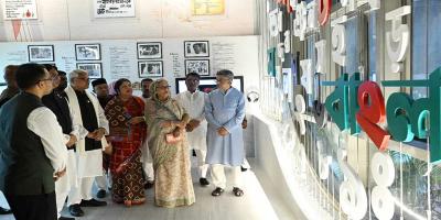 সংসদ ভবনে ‘মুজিব ও স্বাধীনতা’ জাদুঘরের উদ্বোধন করলেন প্রধানমন্ত্রী