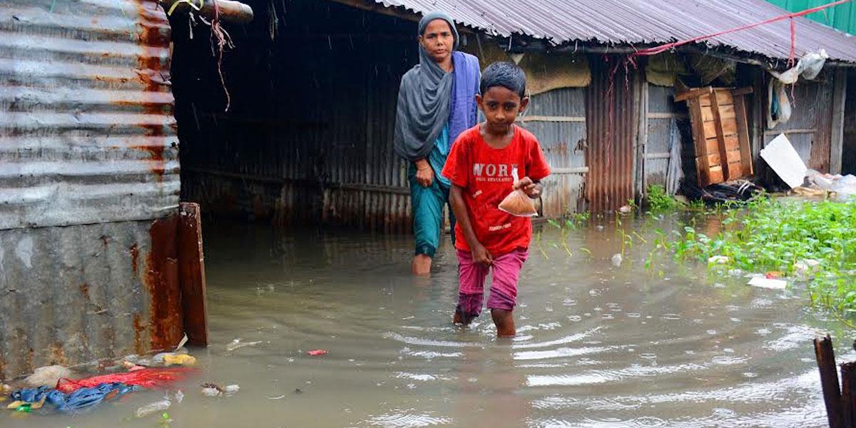 চট্টগ্রামে ভারী বৃষ্টি, নিম্নাঞ্চল প্লাবিত