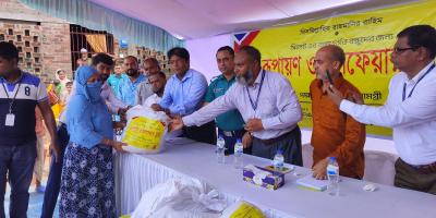 রূপায়ণের উপহারে হাসি ফুটল সিলেটে বন্যার্ত কয়েক হাজার পরিবারে