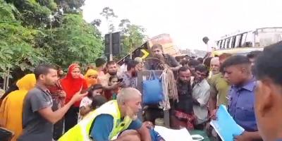 ফরিদপুরে বাস-পিকআপ সংঘর্ষে নিহত ২