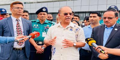 শাহজালালে যাত্রী সুবিধা বাড়াতে বললেন বিমান ও পর্যটন মন্ত্রী
