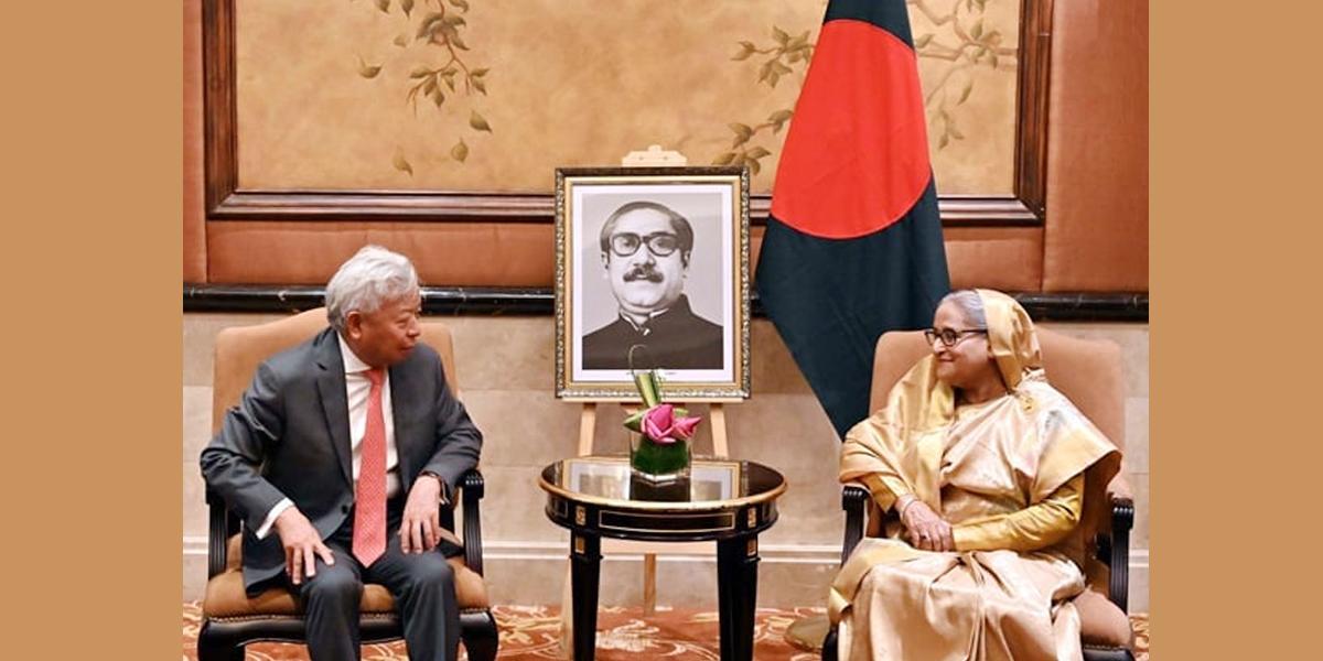 উন্নত বাংলাদেশ গড়তে এআইআইবির সহায়তা চেয়েছেন প্রধানমন্ত্রী