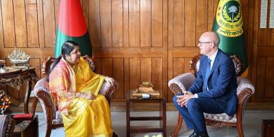 স্পিকারের সঙ্গে ইউরোপীয় ইউনিয়নের রাষ্ট্রদূতের বিদায়ী সাক্ষাৎ