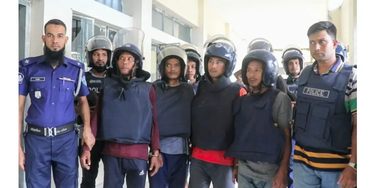 বান্দরবানে কেএনএফ সদস্য সন্দেহে আটক পাঁচজন কারাগারে