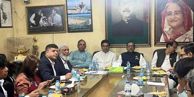 ওবায়দুল কাদেরের সঙ্গে বৈঠকে বিশ্ববিদ্যালয় শিক্ষকরা