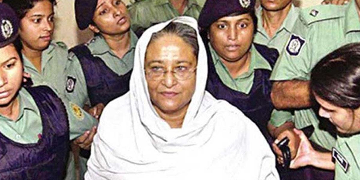 শেখ হাসিনার কারাবন্দি দিবস মঙ্গলবার