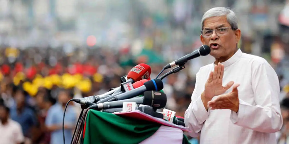 আন্দোলনে জড়িত থাকলে ঘটনাস্থল থেকে কেন গ্রেপ্তার করা হয়নি, প্রশ্ন ফখরুলের