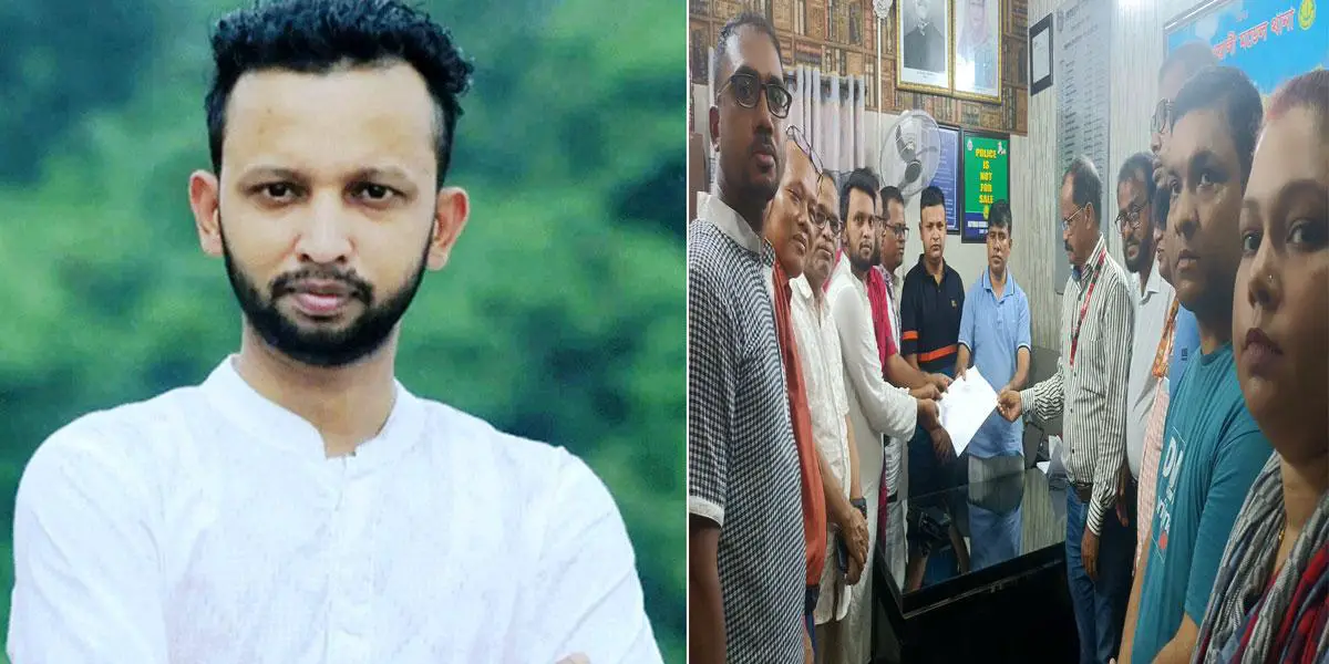 সিলেটে সাংবাদিক হত্যা: ১০ পুলিশ সদস্যকে অভিযুক্ত করে এজাহার