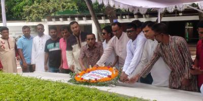 গোপালগঞ্জে স্বেচ্ছাসেবক লীগের প্রতিষ্ঠাবার্ষিকী ও জয়ের জন্মদিন উদযাপন