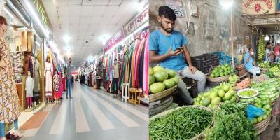 মৌলভীবাজারে কারফিউ শিথিলের সময় বাড়লেও রোজগারে মন্দা
