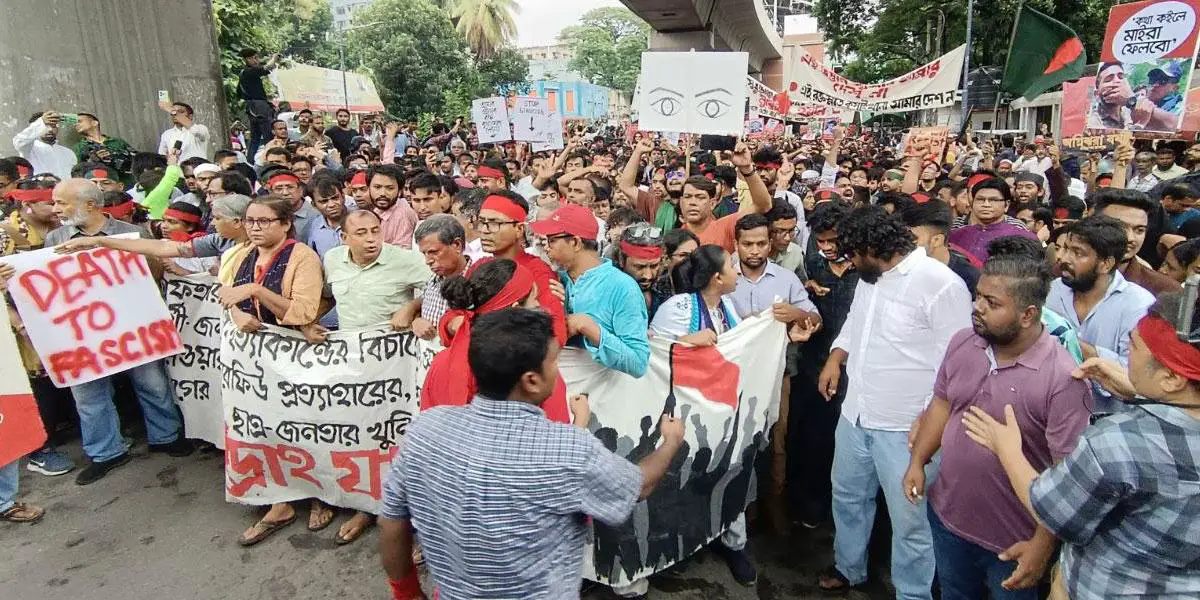 সরকারের পদত্যাগের দাবিতে গণমিছিল কর্মসূচি ঘোষণা ছাত্র-জনতার