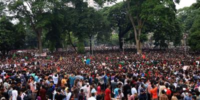 বিক্ষোভে উত্তাল সারাদেশ