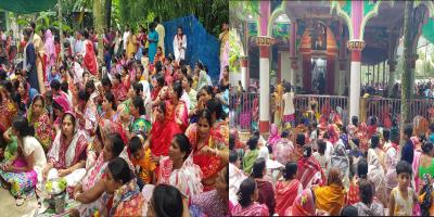 সিরাজদিখানে প্রাচীন শিব মন্দিরে মহোৎসব অনুষ্ঠিত
