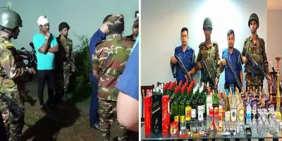 শ্রীমঙ্গলে বিপুল পরিমাণ মদসহ আওয়ামী লীগ নেতা আটক