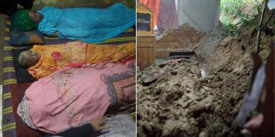 পেকুয়ায় পাহাড় ধসে একই পরিবারের ৩ জনের মৃত্যু