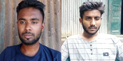 পুলিশের গুলিতে চোখ হারাতে বসেছেন টুটুল ও জিহাদ