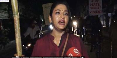 রাজধানীতে মধ্যরাতে নারীদের ‘শেকল ভাঙার পদযাত্রা’
