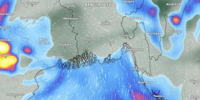 লঘুচাপ রূপ নিয়েছে মৌসুমি নিম্নচাপে