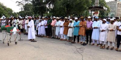 কুড়িগ্রামে আশিকের দাফন সম্পন্ন, এলাকায় শোক