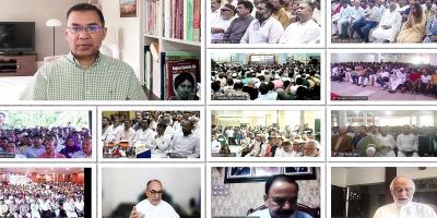 আগামীতে জাতীয় সরকার ব্যবস্থা দেখতে চায় বিএনপি: তারেক রহমান