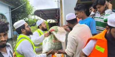 বন্যায় ক্ষতিগ্রস্তদের পুনর্বাসন করবে রহমাতুল্লিল আলামীন ফাউন্ডেশন
