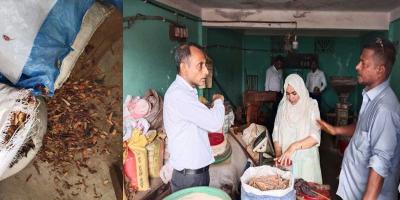 ভেজাল মসলা বিক্রি করায় ব্যবসায়ীকে জরিমানা