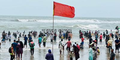 সমুদ্রে লঘুচাপ, ৩ নম্বর সতর্ক সংকেত