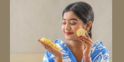 ত্বকের যত্নে লেবু