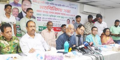 জাতীয় নির্বাচনের আগে স্থানীয় সরকার নির্বাচন চায় জাপা