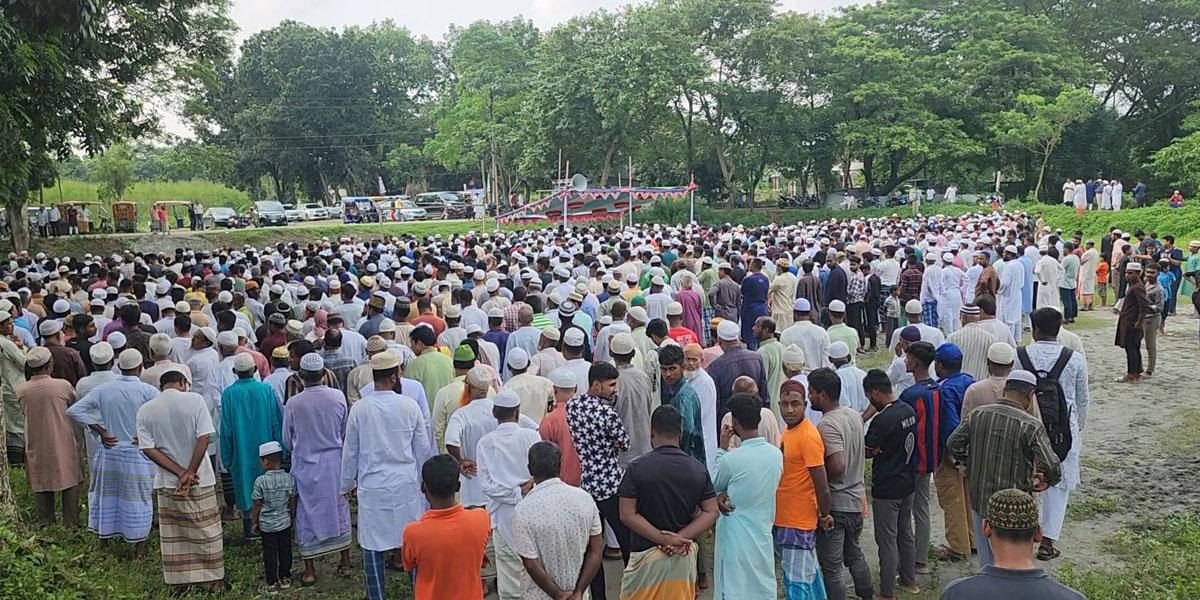 সাবেক রাষ্ট্রপতি বদরুদ্দোজা চৌধুরীর দাফন সম্পন্ন