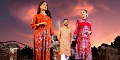 শরতের খুশিতে রাঙানো সারার পূজা আয়োজন