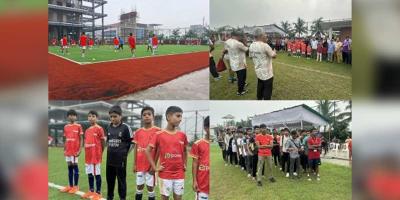 বসুন্ধরা কিংস ফুটবল একাডেমির যাত্রা শুরু