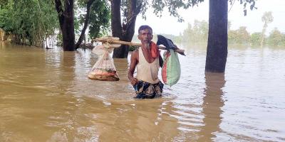 শেরপুরে নতুন এলাকা প্লাবিত, আরও ২ জনের মৃত্যু