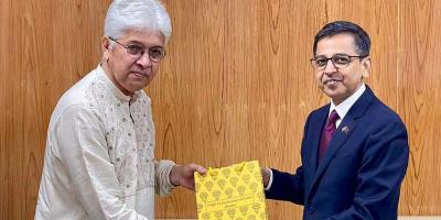 শিল্প উপদেষ্টার সঙ্গে ভারতীয় হাইকমিশনারের সাক্ষাৎ