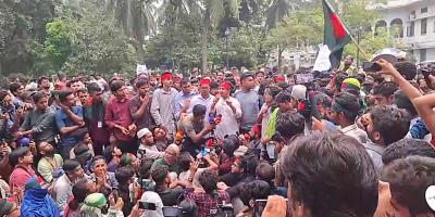 রবিবার পর্যন্ত কর্মসূচি স্থগিত শিক্ষার্থীদের